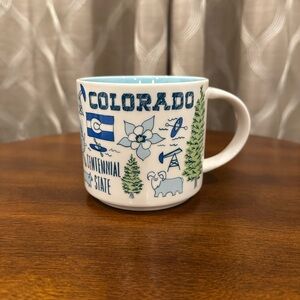 Starbucks 2021 Been There Series Across The Globe Collection Colorado State Mug